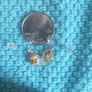 Yellow Stone Earrings